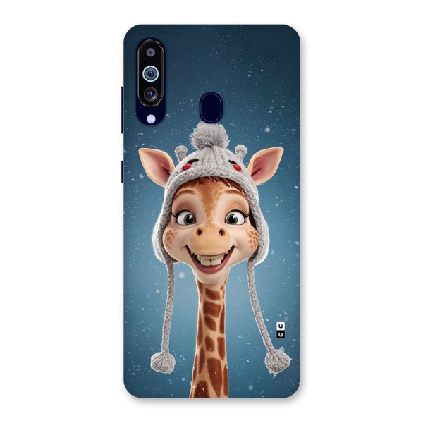 Funny Giraffe Back Case for Galaxy A60