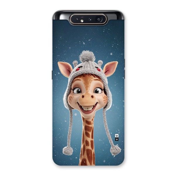 Funny Giraffe Back Case for Galaxy A80