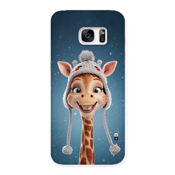 Funny Giraffe Back Case for Galaxy S7 Edge