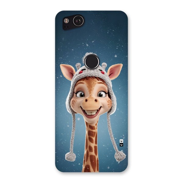 Funny Giraffe Back Case for Google Pixel 2