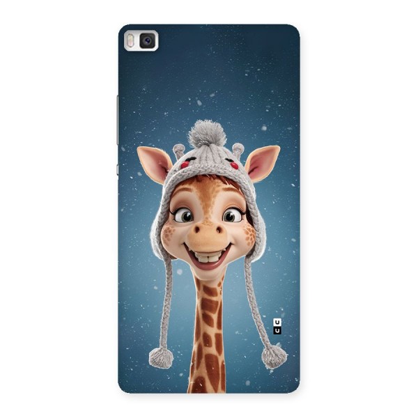 Funny Giraffe Back Case for Huawei P8