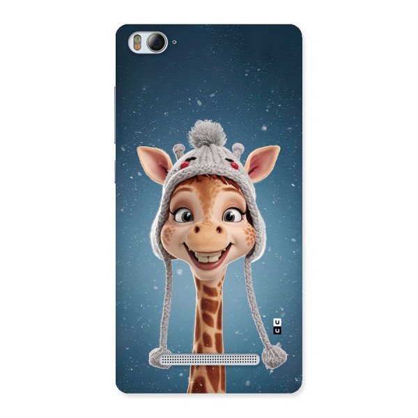 Funny Giraffe Back Case for Mi4i