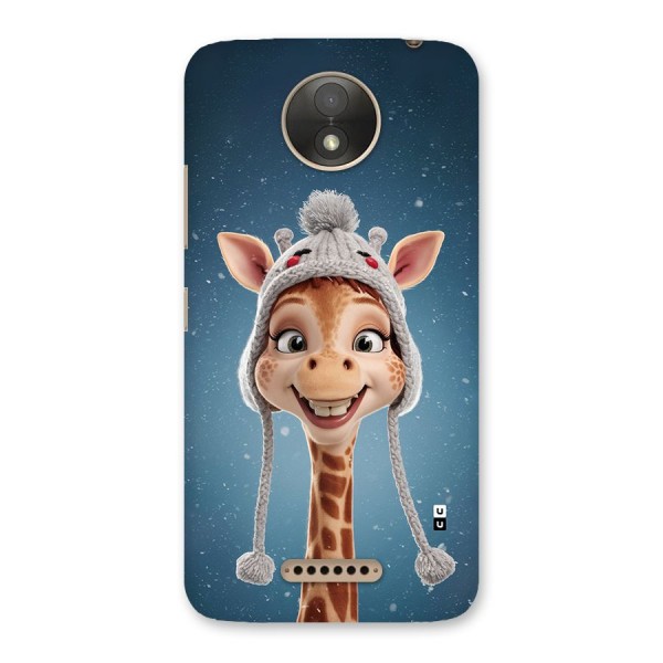 Funny Giraffe Back Case for Moto C Plus