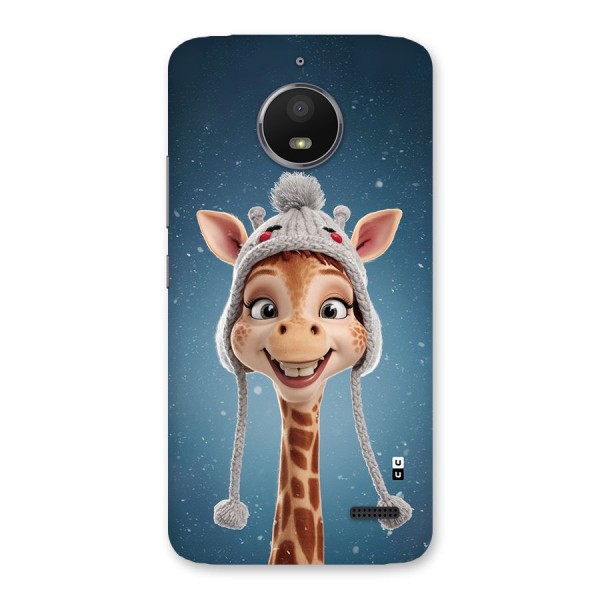 Funny Giraffe Back Case for Moto E4