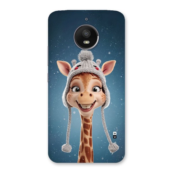 Funny Giraffe Back Case for Moto E4 Plus