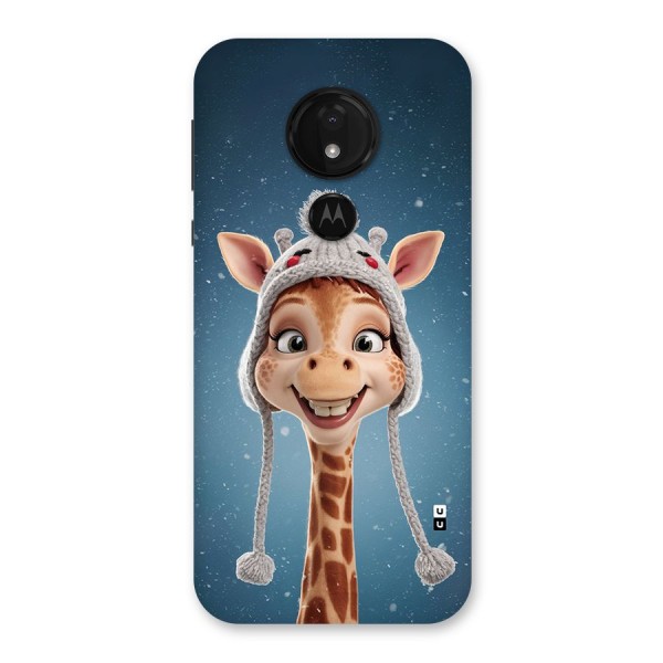 Funny Giraffe Back Case for Moto G7 Power