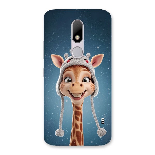 Funny Giraffe Back Case for Moto M