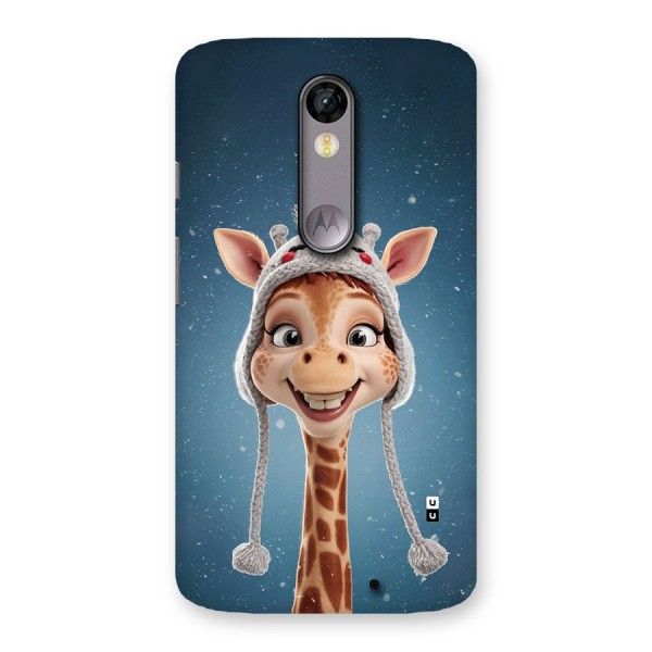 Funny Giraffe Back Case for Moto X Force