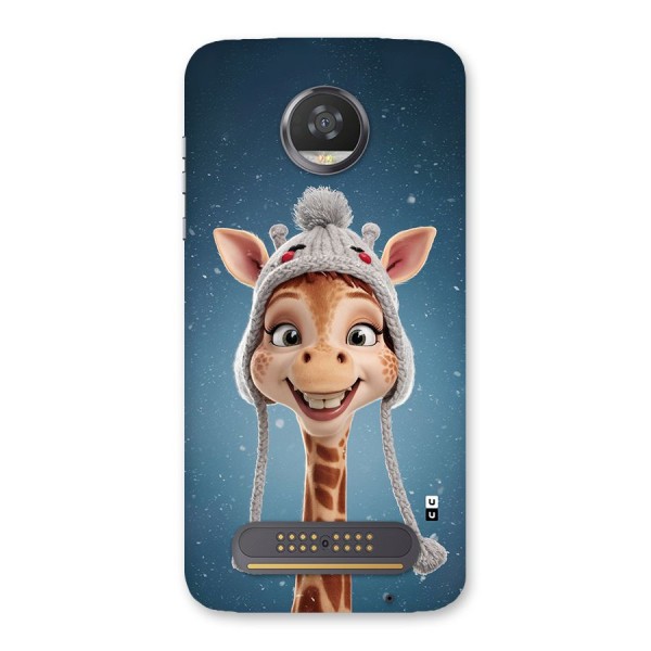 Funny Giraffe Back Case for Moto Z2 Play