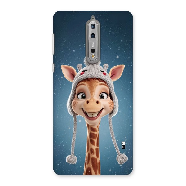 Funny Giraffe Back Case for Nokia 8