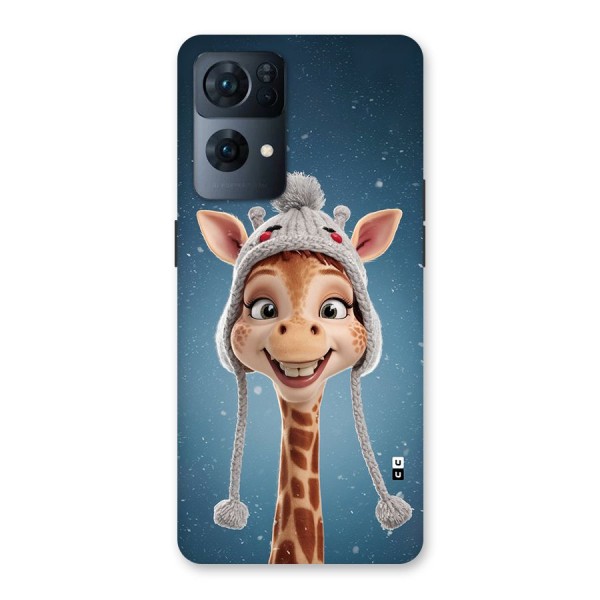 Funny Giraffe Back Case for Oppo Reno7 Pro 5G