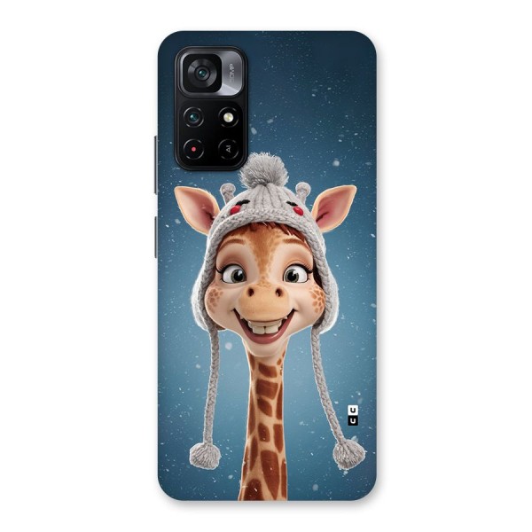 Funny Giraffe Back Case for Poco M4 Pro 5G