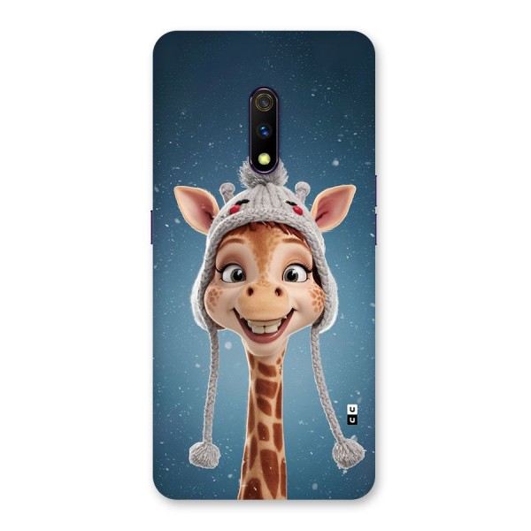 Funny Giraffe Back Case for Realme X