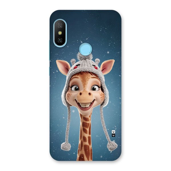 Funny Giraffe Back Case for Redmi 6 Pro