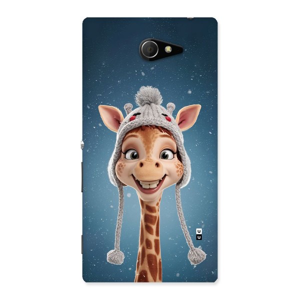 Funny Giraffe Back Case for Xperia M2