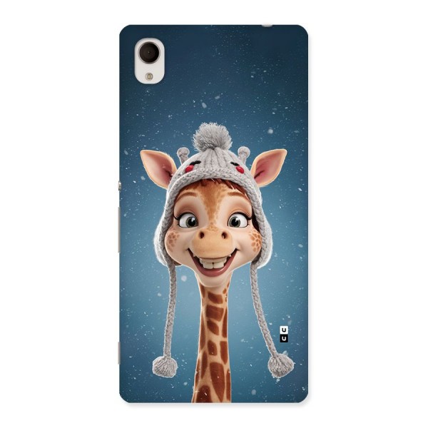 Funny Giraffe Back Case for Xperia M4 Aqua