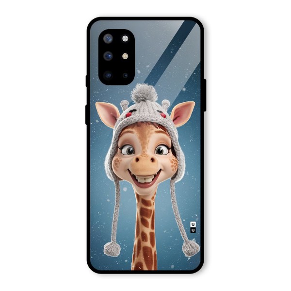 Funny Giraffe Glass Back Case for OnePlus 8T