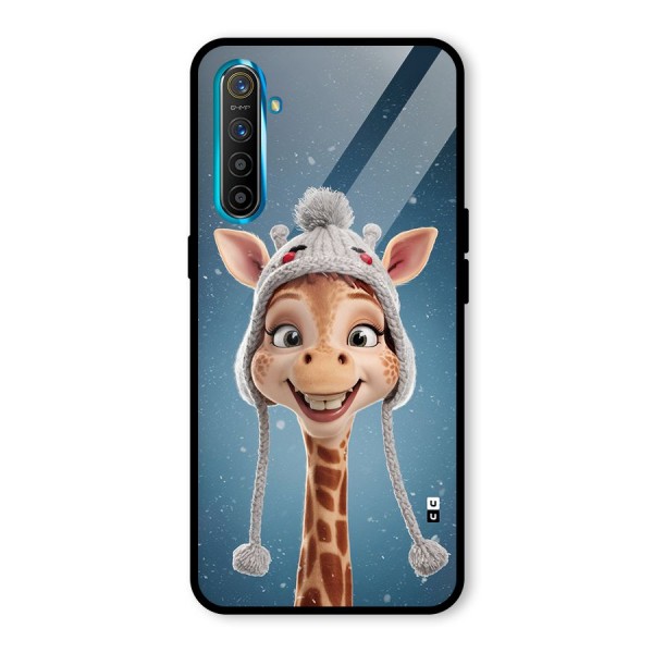 Funny Giraffe Glass Back Case for Realme X2