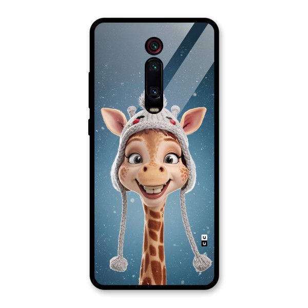 Funny Giraffe Glass Back Case for Redmi K20