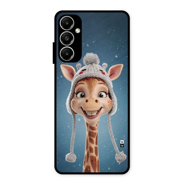 Funny Giraffe Metal Back Case for Galaxy A05s