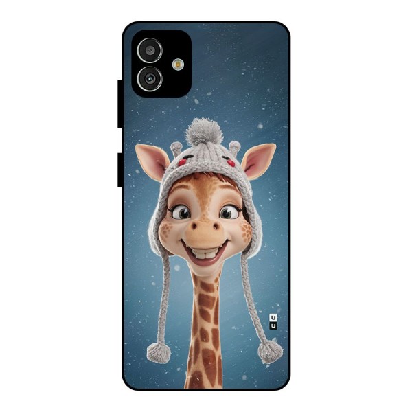 Funny Giraffe Metal Back Case for Galaxy M13 5G