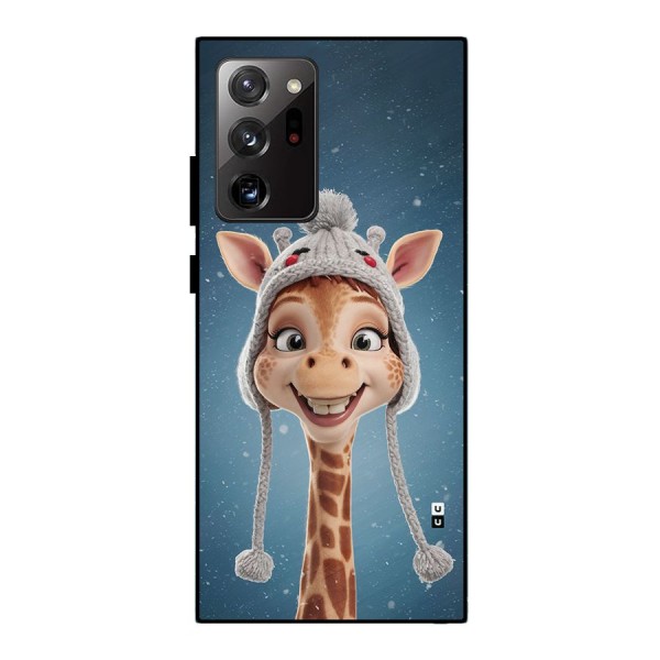 Funny Giraffe Metal Back Case for Galaxy Note 20 Ultra