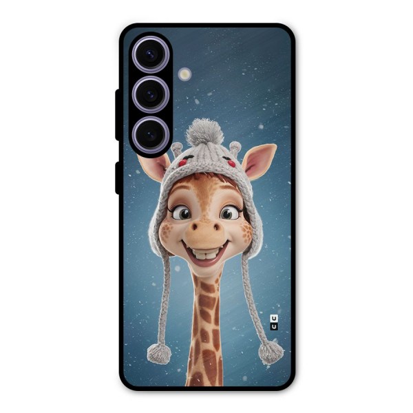 Funny Giraffe Metal Back Case for Galaxy S24