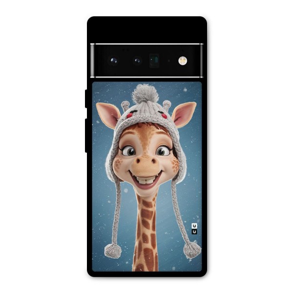 Funny Giraffe Metal Back Case for Google Pixel 6 Pro