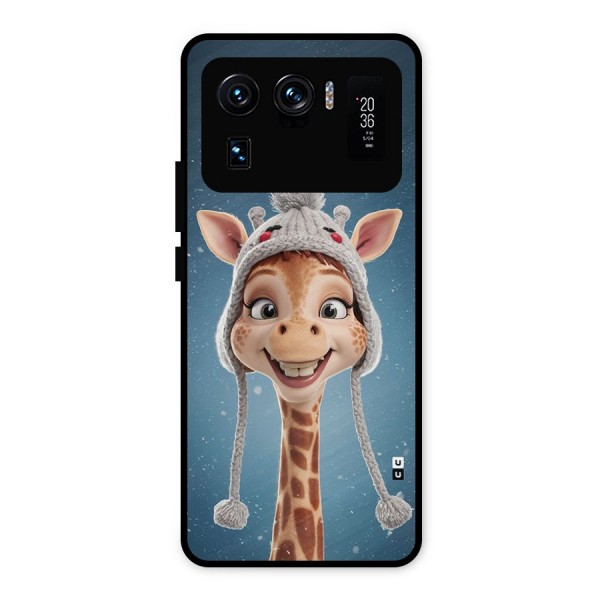 Funny Giraffe Metal Back Case for Mi 11 Ultra