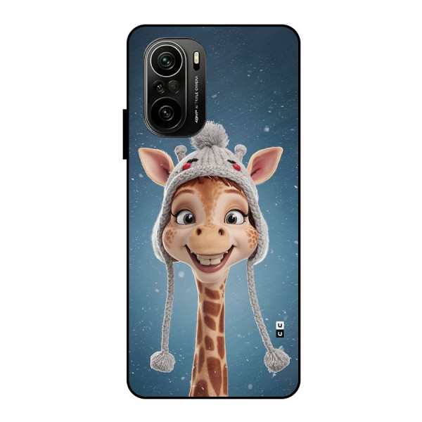 Funny Giraffe Metal Back Case for Mi 11x