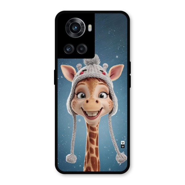 Funny Giraffe Metal Back Case for OnePlus 10R