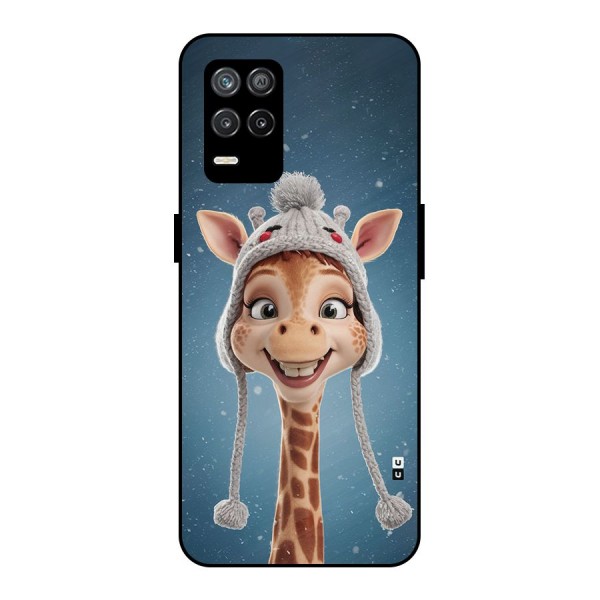 Funny Giraffe Metal Back Case for Realme 9 5G