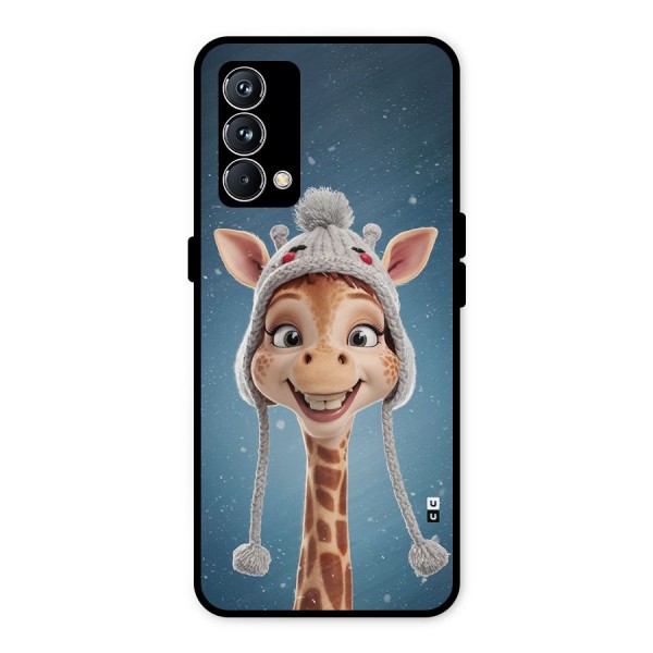 Funny Giraffe Metal Back Case for Realme GT Master Edition