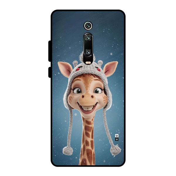 Funny Giraffe Metal Back Case for Redmi K20 Pro