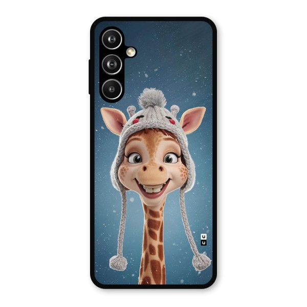 Funny Giraffe Metal Back Case for Samsung Galaxy M54