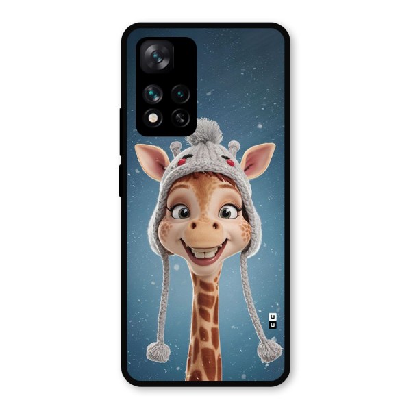 Funny Giraffe Metal Back Case for Xiaomi 11i Hypercharge 5G