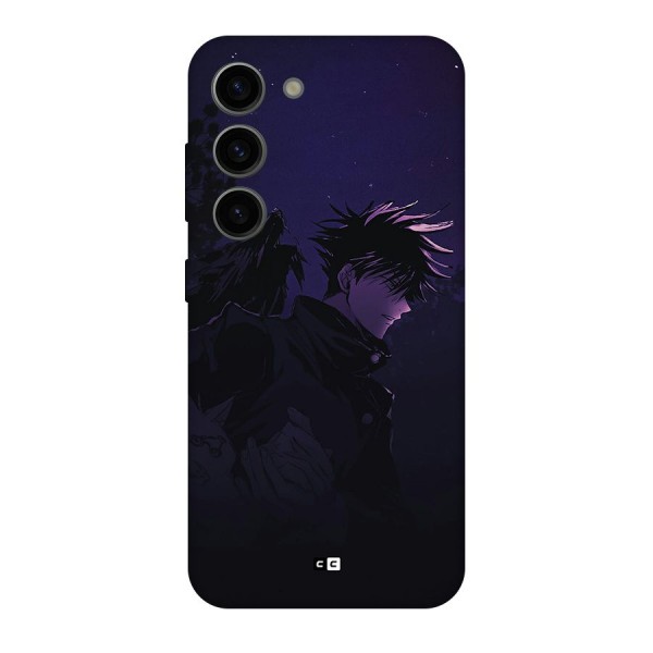 Fushiguro Demon Crows Back Case for Galaxy S23