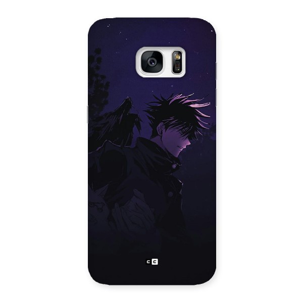 Fushiguro Demon Crows Back Case for Galaxy S7 Edge