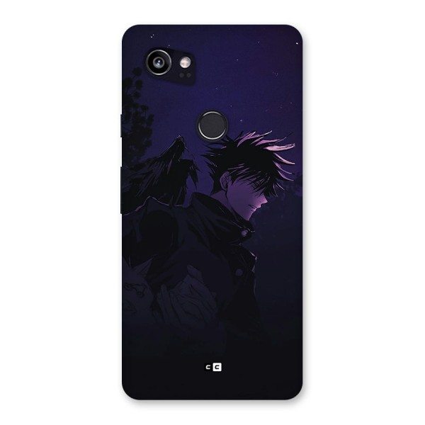 Fushiguro Demon Crows Back Case for Google Pixel 2 XL