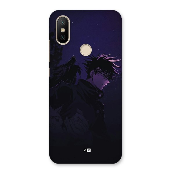 Fushiguro Demon Crows Back Case for Mi A2