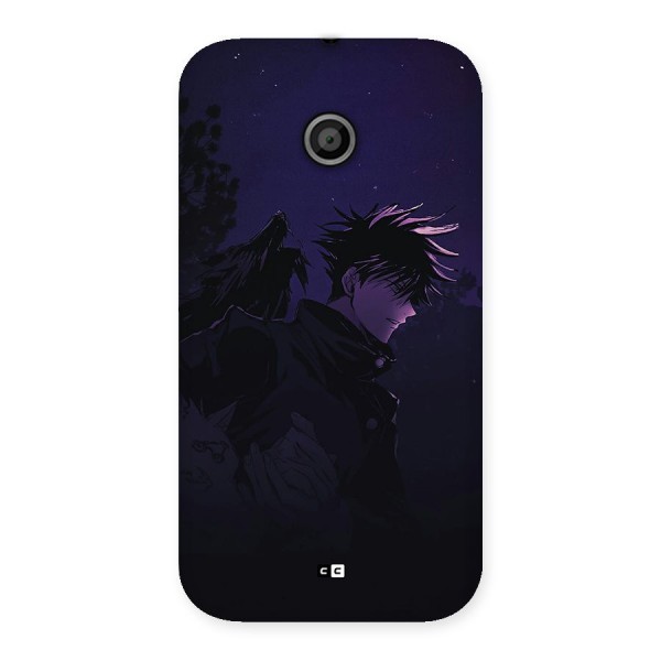 Fushiguro Demon Crows Back Case for Moto E