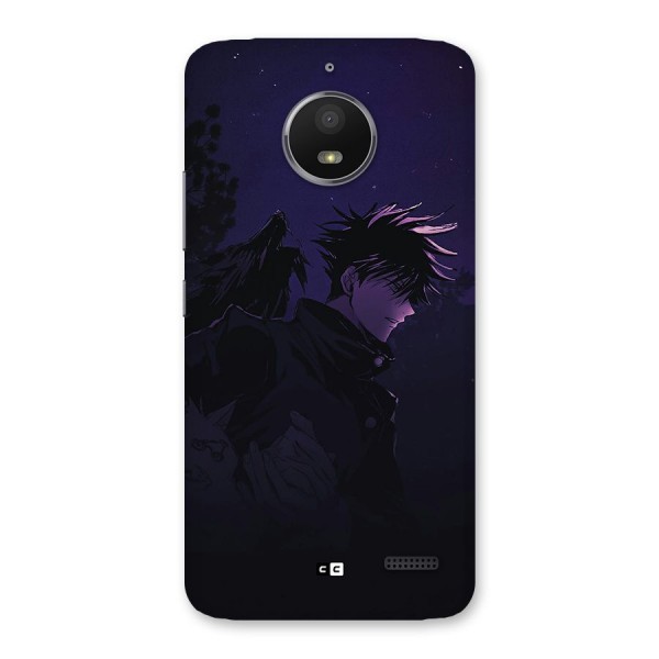 Fushiguro Demon Crows Back Case for Moto E4