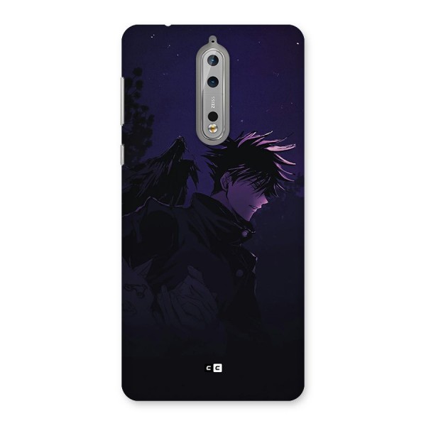 Fushiguro Demon Crows Back Case for Nokia 8