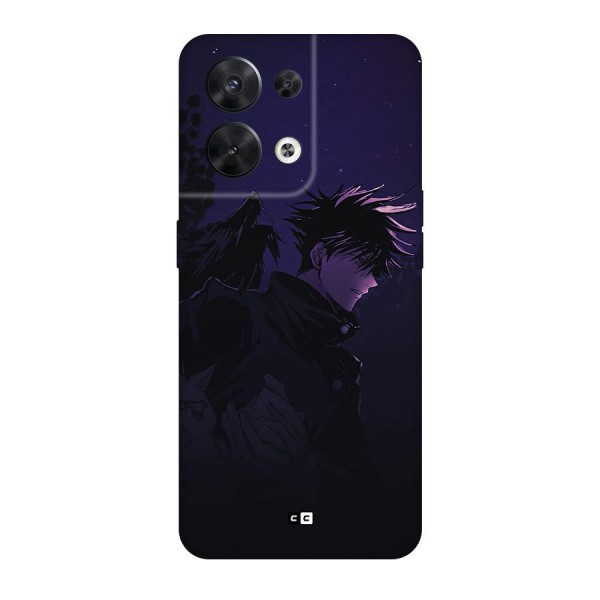 Fushiguro Demon Crows Back Case for Oppo Reno8 5G