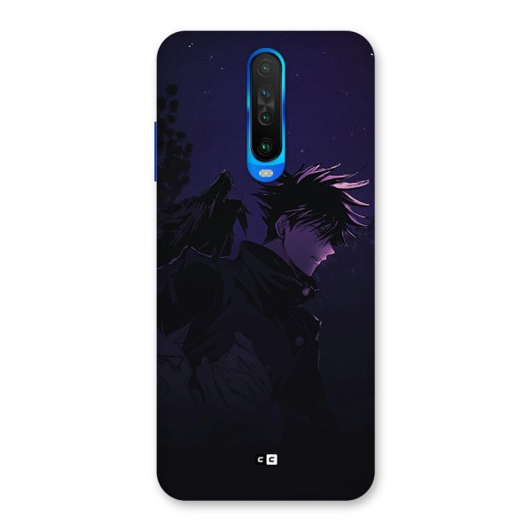 Fushiguro Demon Crows Back Case for Poco X2