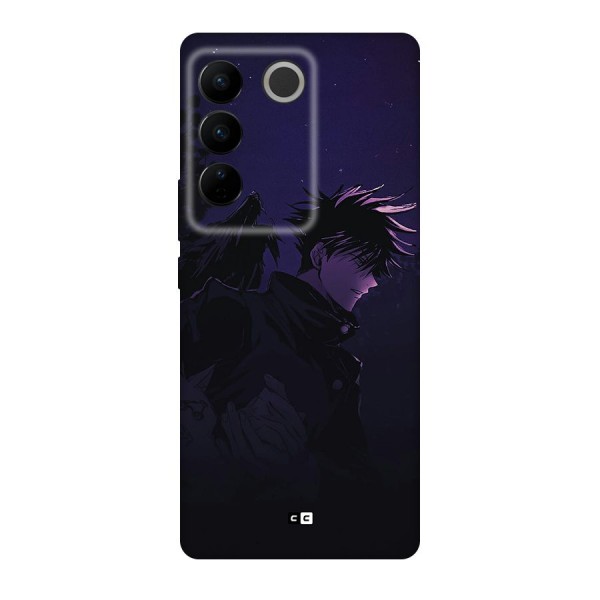 Fushiguro Demon Crows Back Case for Vivo V27