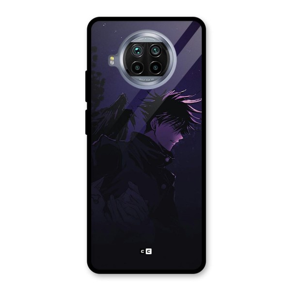 Fushiguro Demon Crows Glass Back Case for Mi 10i