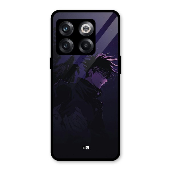 Fushiguro Demon Crows Glass Back Case for OnePlus 10T