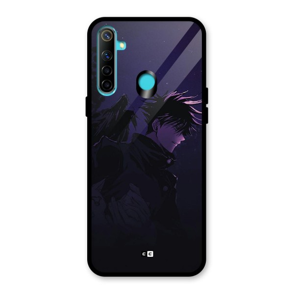 Fushiguro Demon Crows Glass Back Case for Realme 5