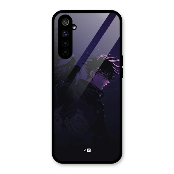 Fushiguro Demon Crows Glass Back Case for Realme 6